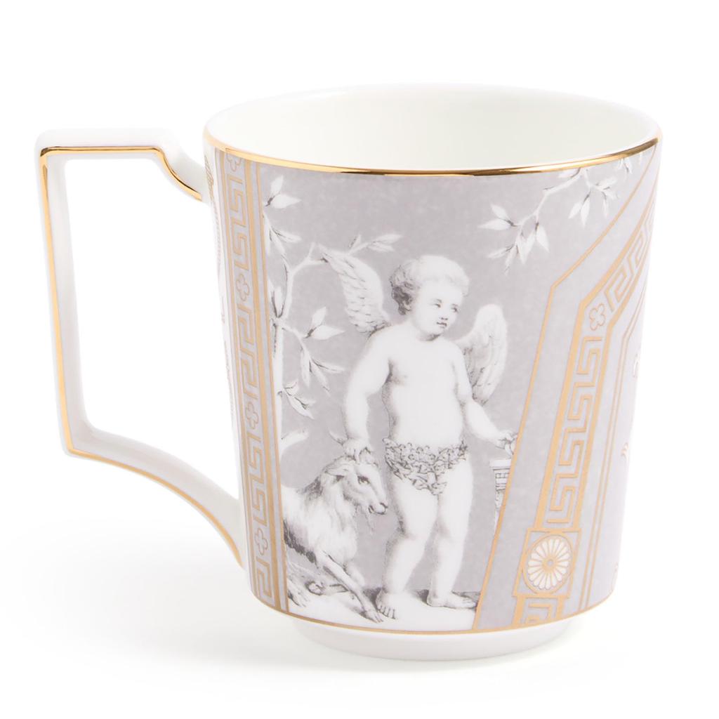 [Officially Imported] Wedgwood Renaissance Gray Accent Mug, Approx. 300ml, Wedding Gift, Product Number 1076486
