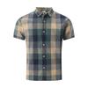 Men'S Casual Loose Fitting Short Sleeved Shirt Fashionable Lapel Shirt Top