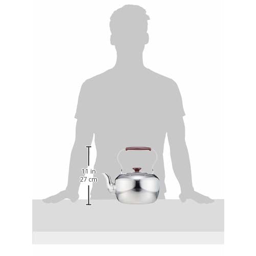 MARUTAMA Gyokutora-do 18-8 Kettle, 4L, 384, Silver