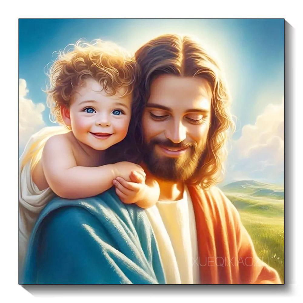 Jesus Religion Diamond Painting Cross Stitch Kits Mosaic Embroidery Home Decoration 5D DIY Art New Arrivals