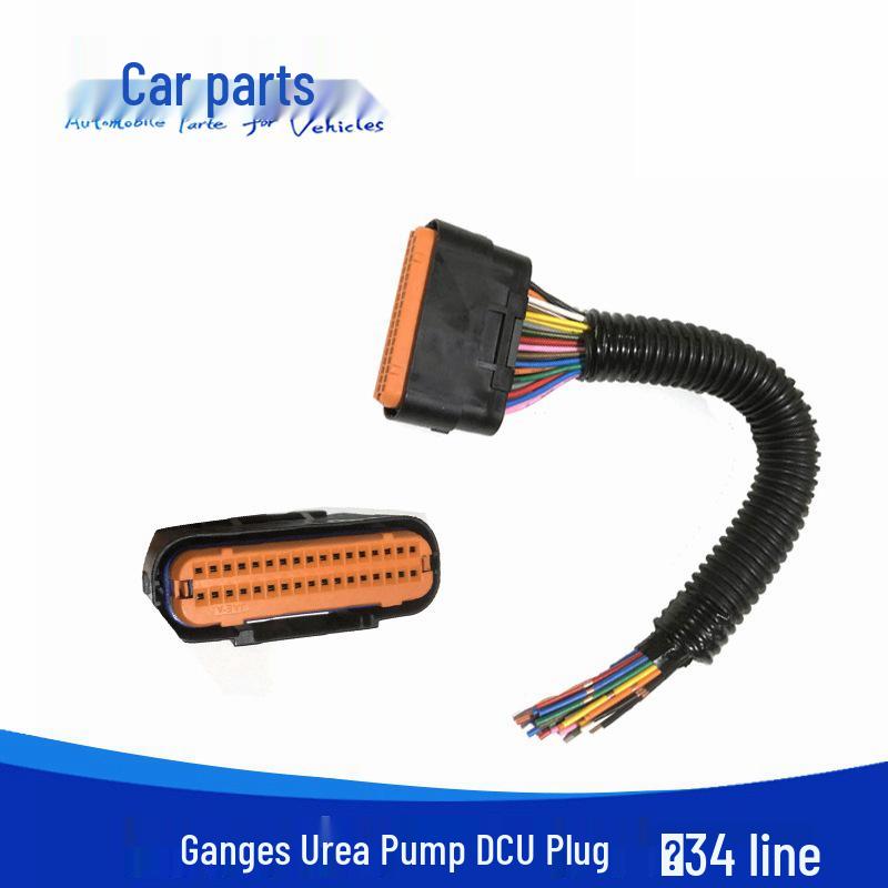 34-Pin Henghe Urea Pump DCU Plug Wiring Harness for Computer Board Control