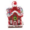 Festive Gatherings Christmas House Pendant Festive Ornament Charming Clay House Ornament 8*8*8cm Delightful Addition