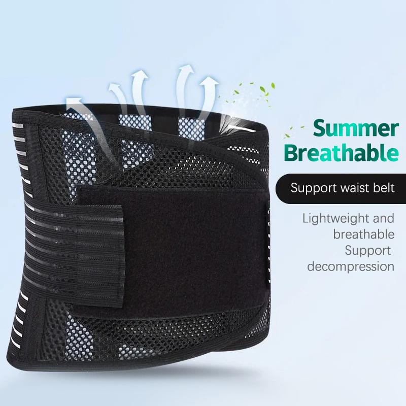 Back Braces For Lower Back Pain Relief With 5 Stays Breathable Back Support Belt Support Protector Therapy Back For Women Man