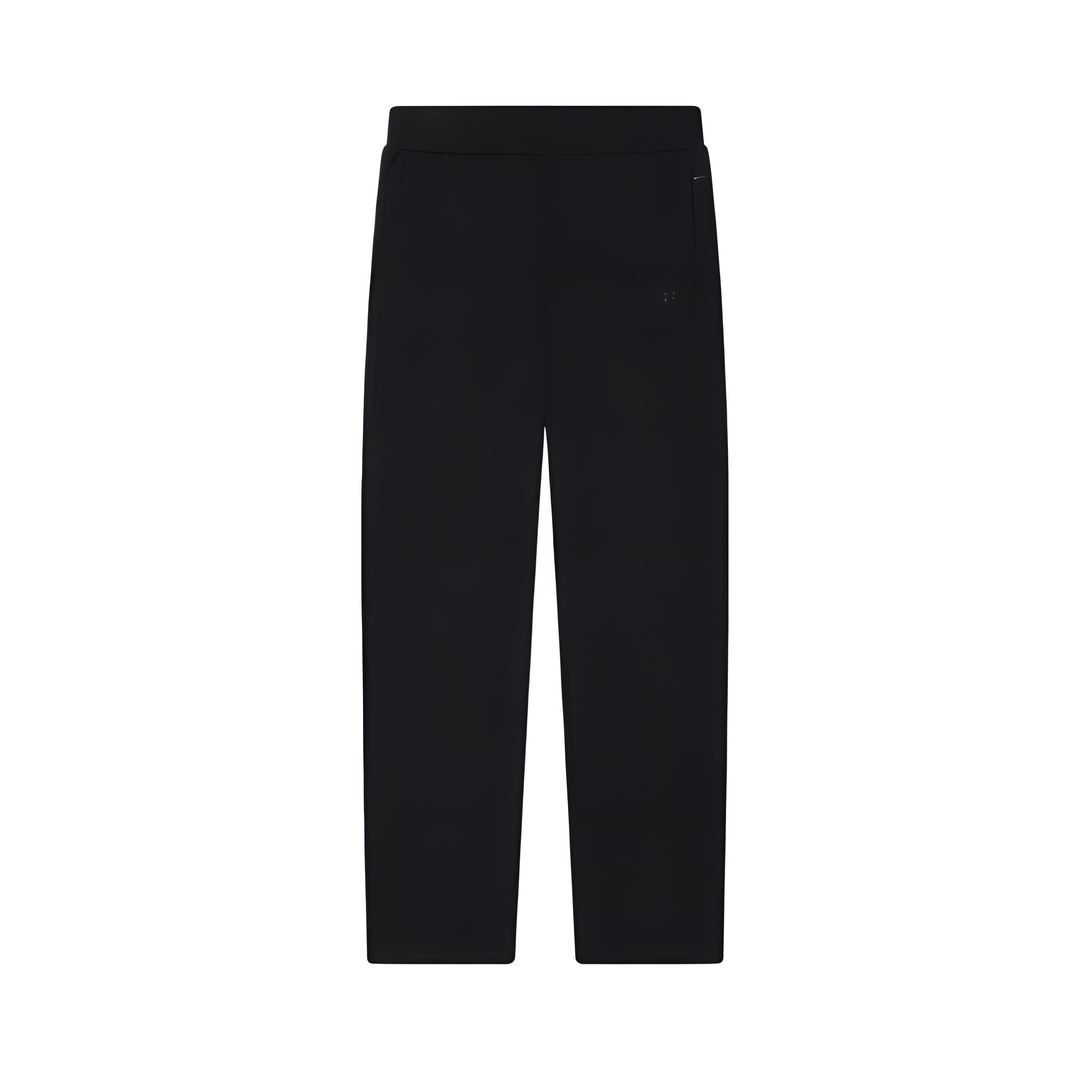 FILA White Special Series Soft Comfortable Solid Color Casual Pants Men bottoms Black F61M427603ABK M