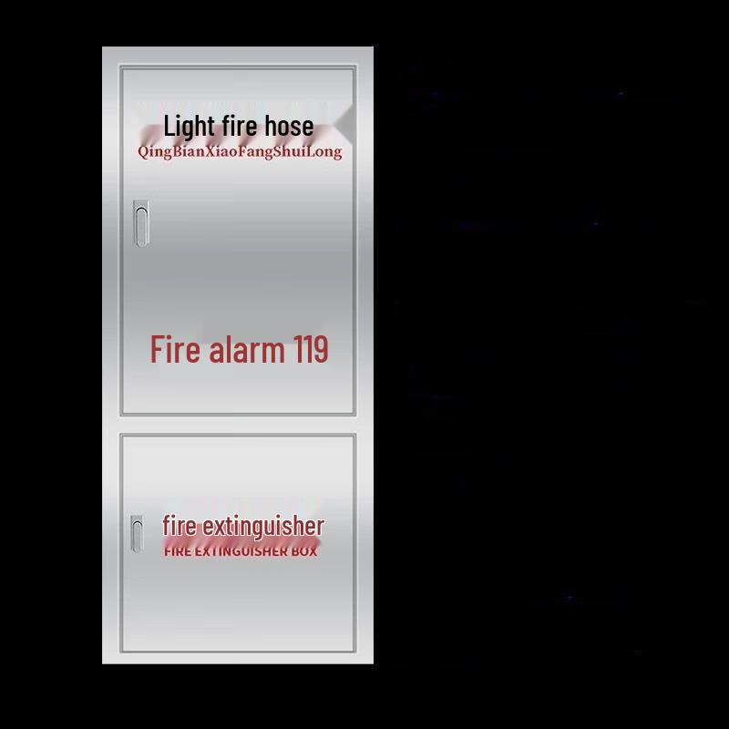 Brangdy Stainless Steel Fire Hose Reel Cabinet 1