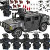 Neue Bausteine, Spezialeinheiten, MOC Militärbausteine, Mini-Humanoide mit Polizei-Bewaffnung, DIY-Zubehör