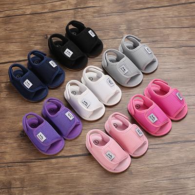 Summer 0-1 Year Old Baby Casual Toddler Sandals Soft Rubber Sole Baby Shoes Baby Shoes