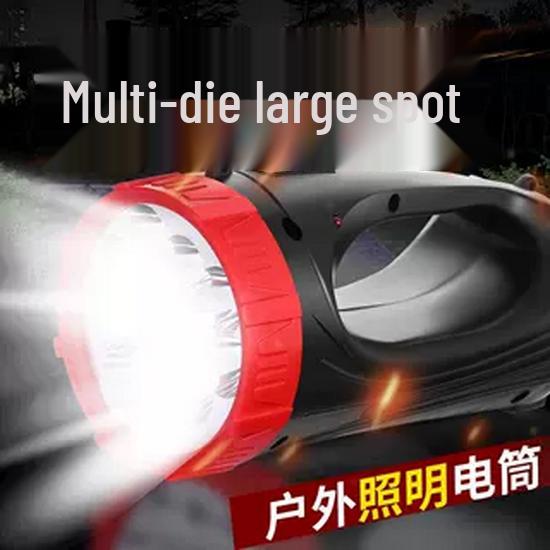 Rechargeable 9 LED Ultra Bright Handheld Headlamp for Indoor & Outdoor Use