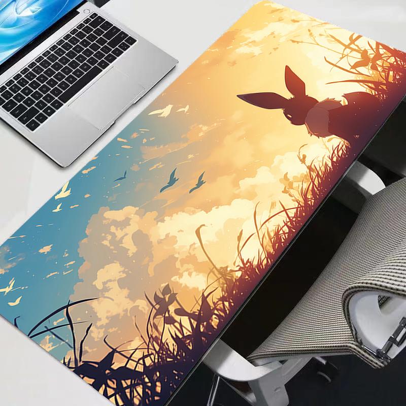 Mouse Pad durable Gaming Large Pokemon Pikachu Dywan Gamer Keyboard Desk Mat Table Carpet Mousepad XXL x For Computer