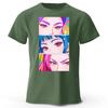 Kpop Series New 100 Pure Cotton Short Sleeved Mens Plus Size Loose Sports Tshirt Casual Street Wear Soft Highquality Top