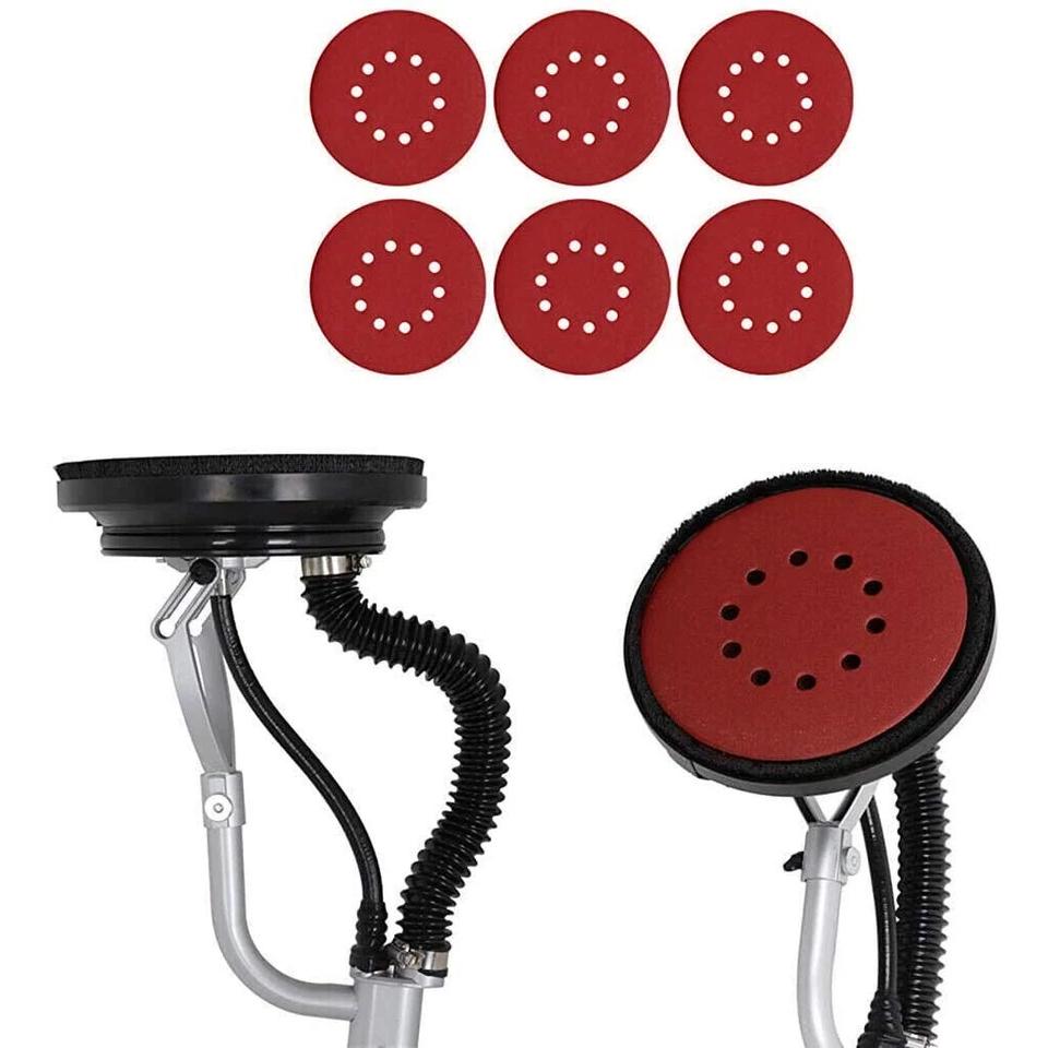 DE Warehouse 24H Shipping Free Delivery 25pcs 9inch Aluminum Oxide Sanding Discs 36-240 Grit with 10-Hole Hook and Loop