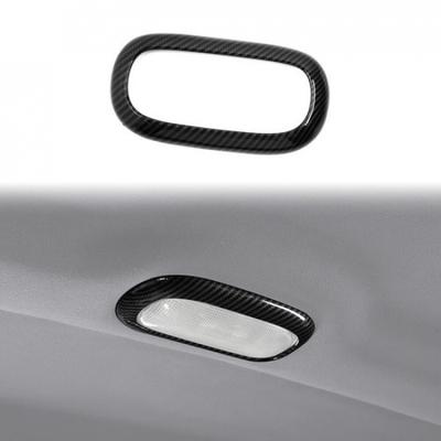 Carbon Fiber Rear Top Reading Light Cover Trim For Dodge Nitro 07-12 Accessories