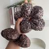 Cloth Lace Flower Scrunchies Sponge Exaggerated Hair Rope Embroidery Large Hair Scrunchies  Girl