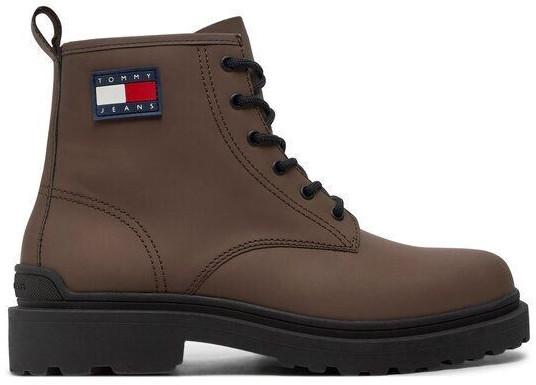 

Ботинки на шнуровке Tommy Hilfiger (EM0EM01447) коричневый 43