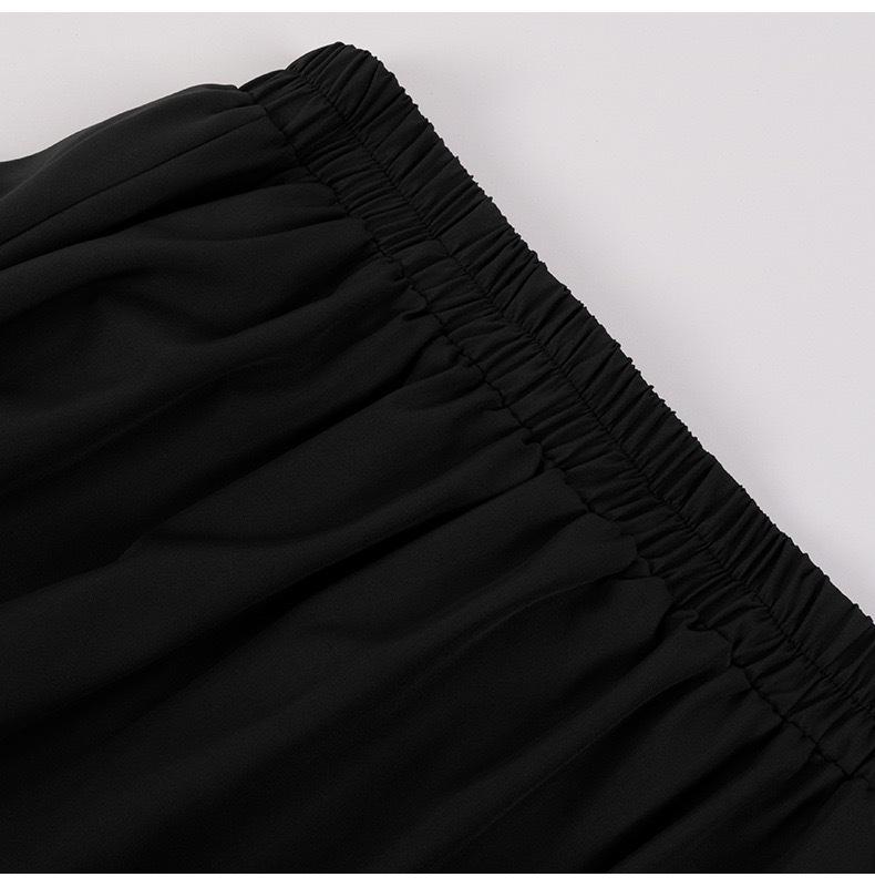Medieval Renaissance Pleated Long Gothic Victorian Skirt for Women