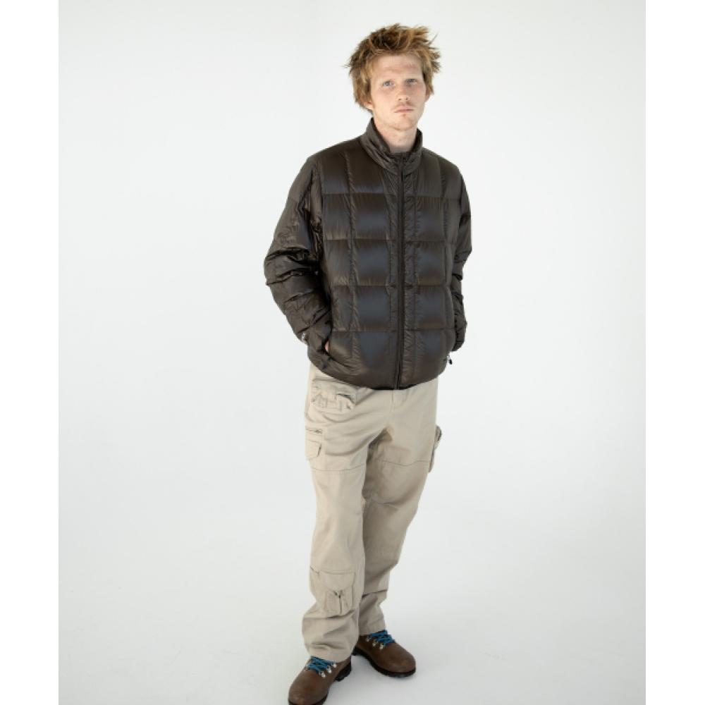 Thisisneverthat Pertex  Light Down Jacket Brown Black