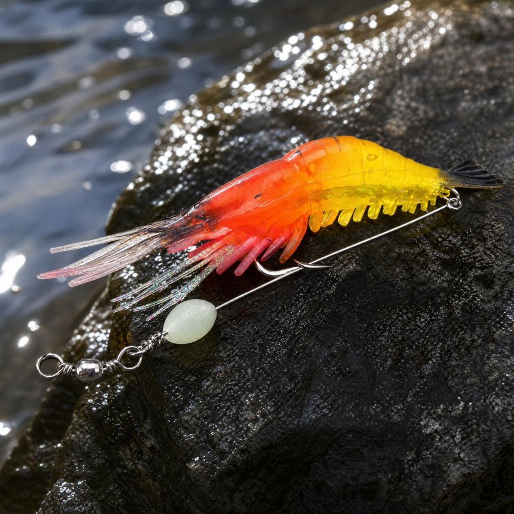 in the Dark Soft Plastic with Hook - Lifelike Imitation for Snakehead and Fish Fishing
