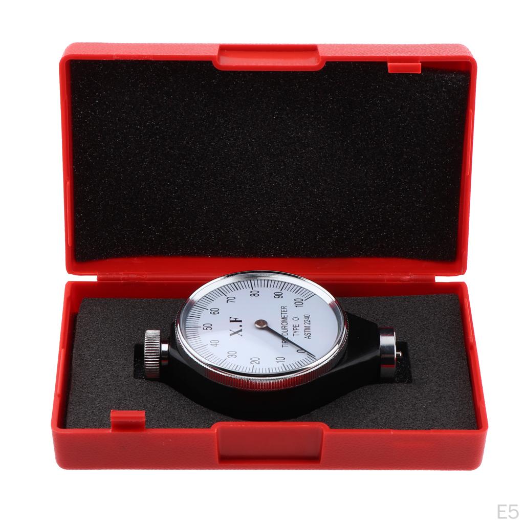 /C/D Hardness Durometer, Accurate And Easy to Use, 0-100HA / 0-100HO 0-100HD