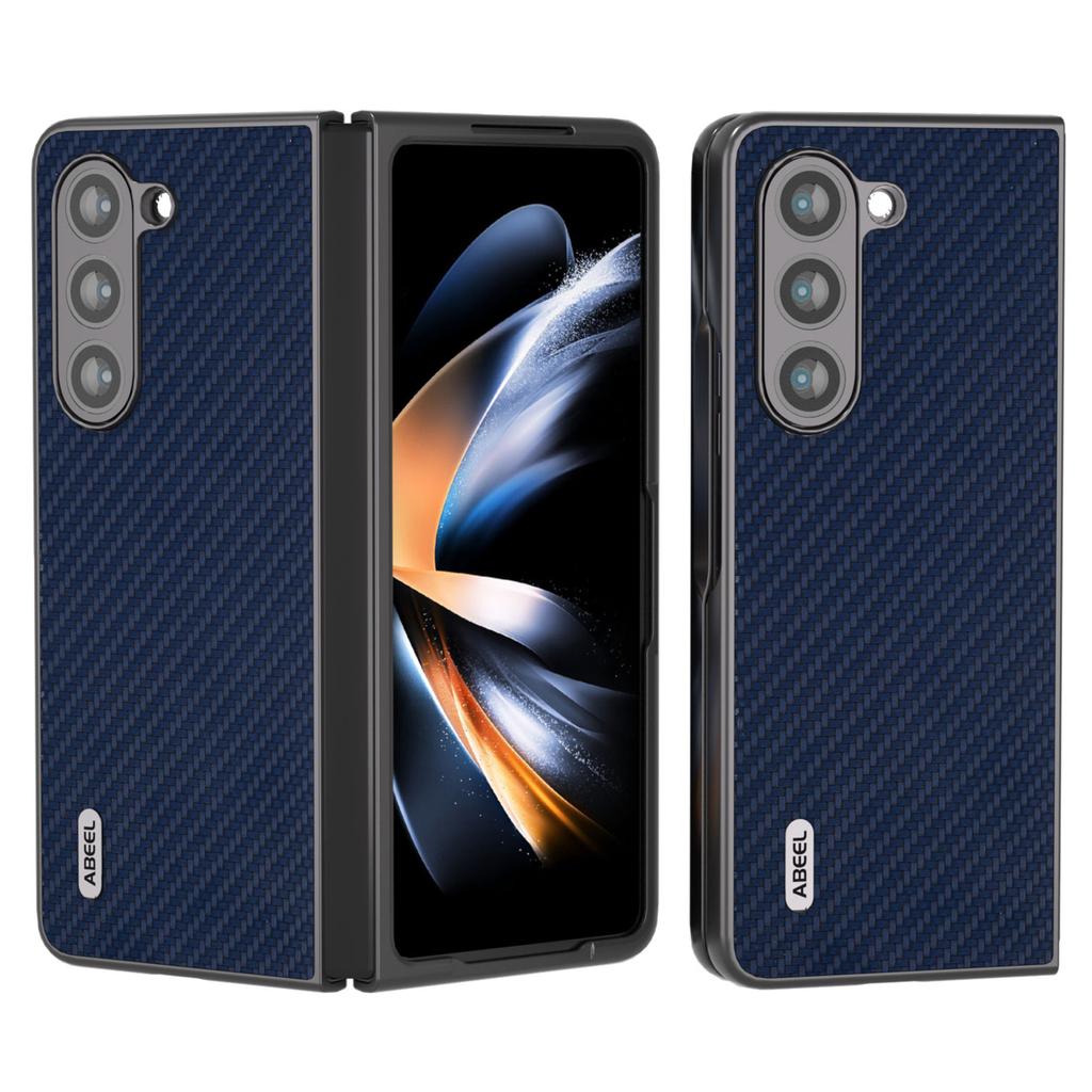 ABEEL For Samsung Galaxy Z Fold6 5G Phone Case Carbon Fiber Texture Protective Shell