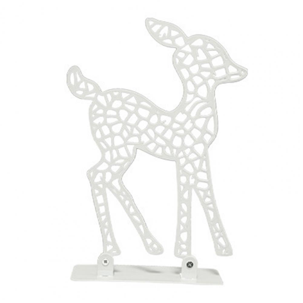 Reindeer Lawn Ornaments Metal Frame Reindeer Ornaments Led Reindeer Family Set for Christmas Decor Iron Deer Lights for Yard