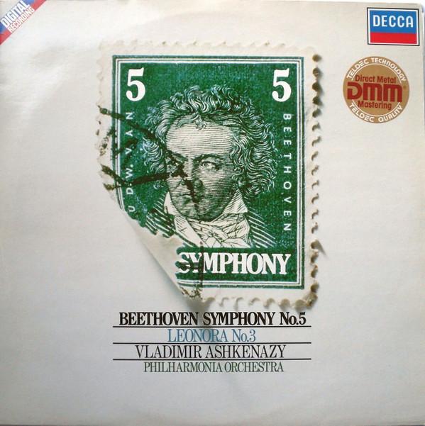 

LP Record LUDWIG VAN BEETHOVEN , PHILHARMONIA - Symphony No. 5 / Leonora No. 3 642730AZ Decca 1982 Germany Classical Used