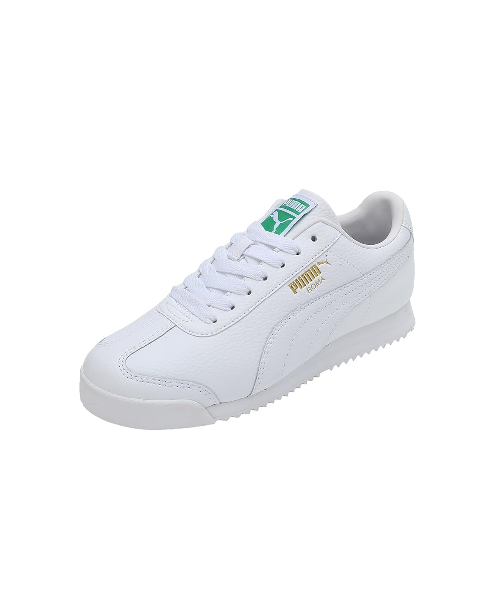 PUMA Roma 24 Standard Sneakers - Puma White / Archive Green - 27.5cm