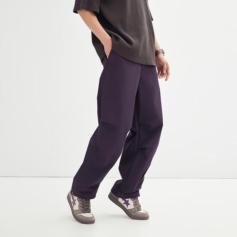 

PEACEBIRD Men s Casual Cargo Straight-Leg Pants M