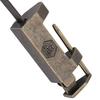2pcs Antique Retro Style Chinese Vintage Padlock Chinese Style Horizontal Lock  Furniture Cabinets