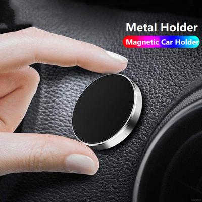 Support Téléphone Magnétique Voiture 360° Support Aimanté Voiture Fixation Téléphone Portable Mur Table de Chevet GPS Pour iPhone Android Universel