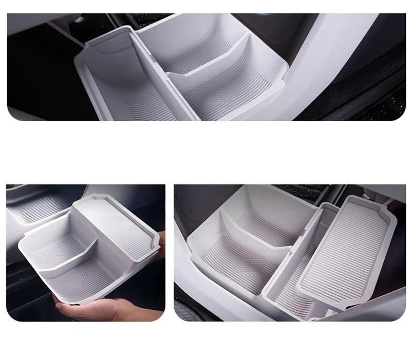 Car Interior Decoration Accessories Center Console Bottom Storage Box Storage Box For Changan Deepal S09 2025 2026