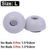 1/3Pairs Replacement Memory Foam Eartips For Galaxy Buds 4 Pro 3Pro Ear Tips Earbuds Cap Earpads for Samsung Galaxy Buds 3 4 Pro