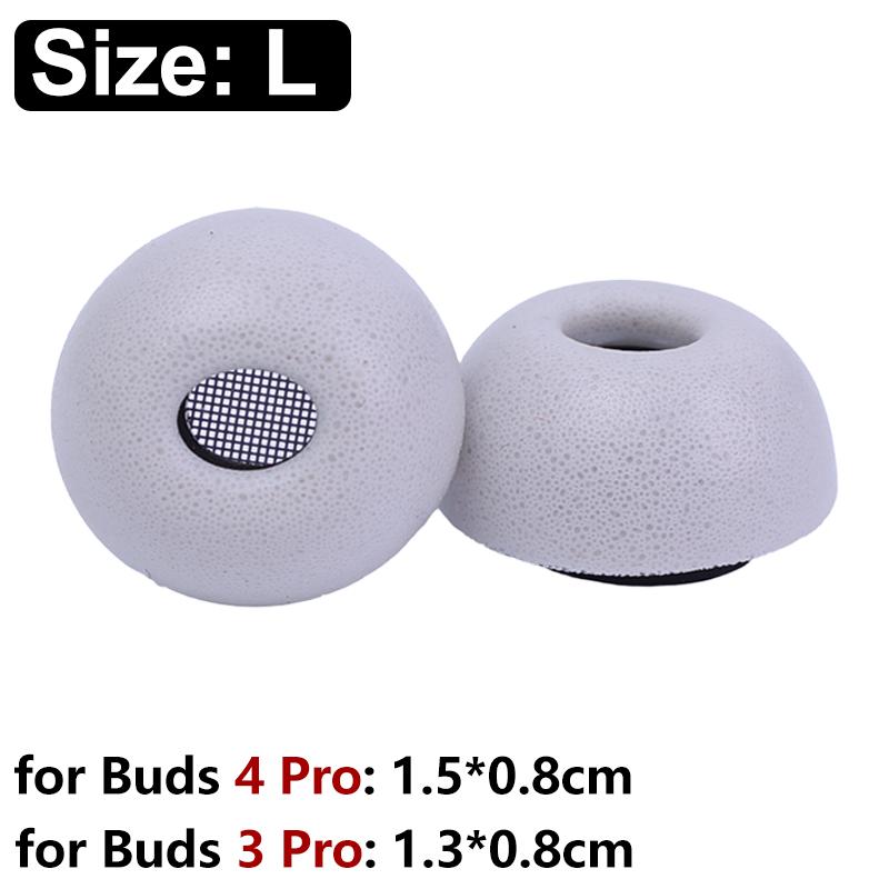 1/3Pairs Replacement Memory Foam Eartips For Galaxy Buds 4 Pro 3Pro Ear Tips Earbuds Cap Earpads for Samsung Galaxy Buds 3 4 Pro