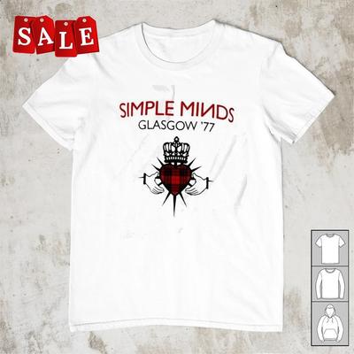 Hot Simple Minds Band White Gift For Fans Unisex S235XL TShirt  LW536 Unisex T-Shirt