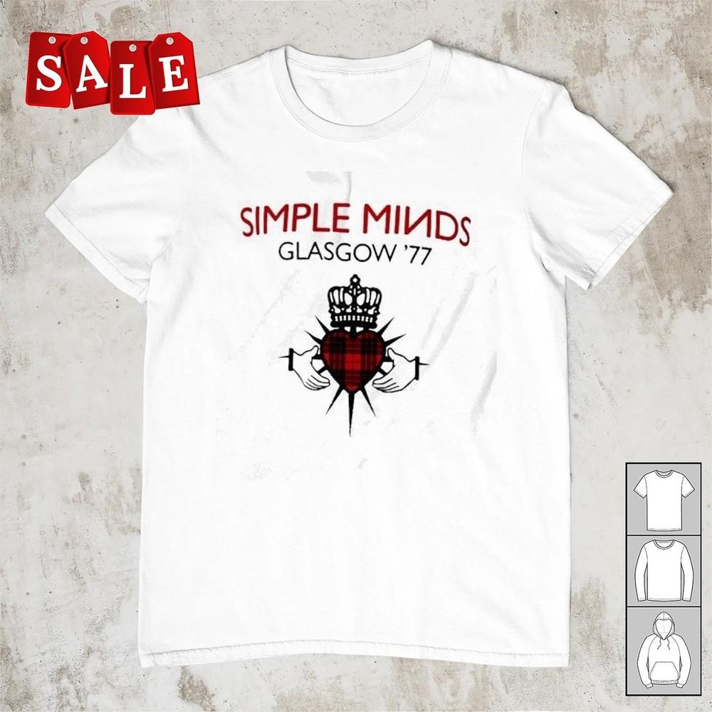 

Hot Simple Minds band white Gift For Fans Unisex S235XL TShirt LW536 Unisex T-Shirt XXL