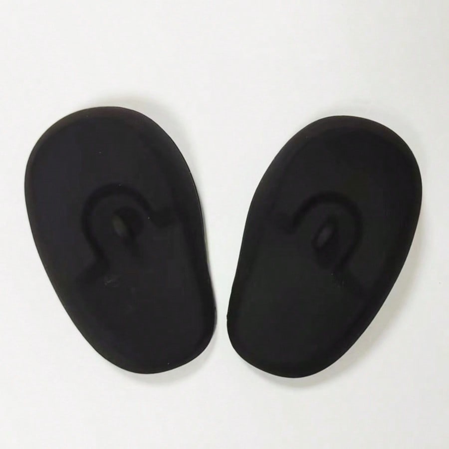 1 Pair Salon Grade Ear Covers Suitable For Dyeing, Showering Silicone Material, Salon Hair Dye Shower Ear Protector, Silicone Hair Dye Ear Covers