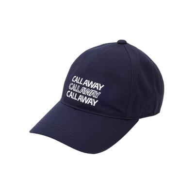 Cap Adjustable Golf Hat C24191201 [Callaway] Women's (Ponytail Style, Size) / / 1120_Navy