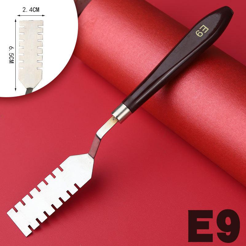 Art Spatula Set: Stainless Steel Palette Knife for Oil, Gouache, and Pastels