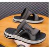 Fashion Mens Sandals 2025 Summer Anti Slip Dual Purpose Outer Wear Outdoor Sports Soft Soled Beach Slippers
