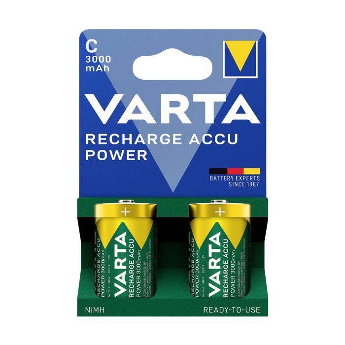 

Varta VARTA Recharge Accu Power C 3000 мАг Блістер 2 Акумулятори LR14 (VS) лужний(s) 1,5 В 2 шт.(s)
