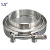ZUCZUG 1.5-6.0"  Tubor Exhaust V Band Clamp with Male  and Female Flange Design for Exhaust Pipe Clamp Stainless Steel 304