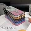 Plating Glitter Bling Diamond Camera Lens Protector Bumper Phone Case For iPhone 17 Air 16 15 14 Pro Max Samsung S25 S24 S23 Magnetic Protective Cover