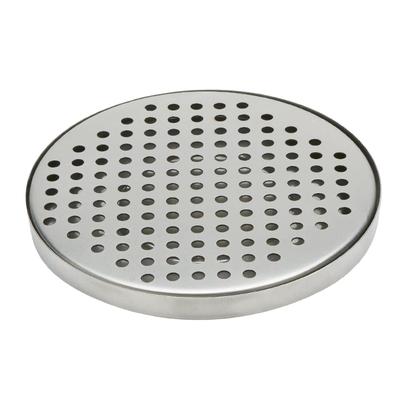 Nonrust Steel Circular Drip Tray Produced for Home Pubs Kitchen Use with Nonslip Front for Secure Placement and Easy Maintenance