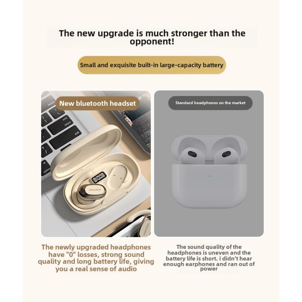 The Explosive OWS Wireless Sports Bluetooth Headset Does Not Fit The Ear Hanging Ear Stereo Ultra-long Life
