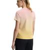 FILA Athletics Fashion Trendy Unique Versatile Gradient Color Logo Short Sleeve T-Shirt Women T-Shirts A11W527116F-ZA