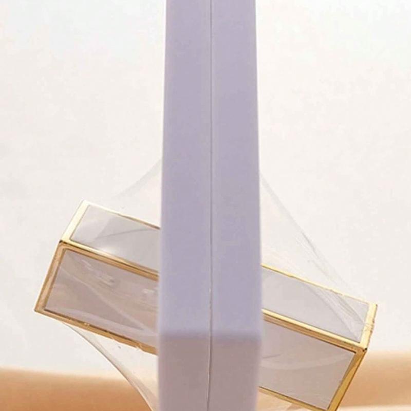 PP Jewelry Box, Simple Clear Jewelry Storage Box for Home and Travel, Gift for Valentine's Day Back To School