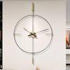 Ceas de perete minimalist de modă Stil chinezesc Dormitoare Interioare de lux Ceasuri de perete pentru baie Ornaments moderne pentru ceasuri Decor pentru casă