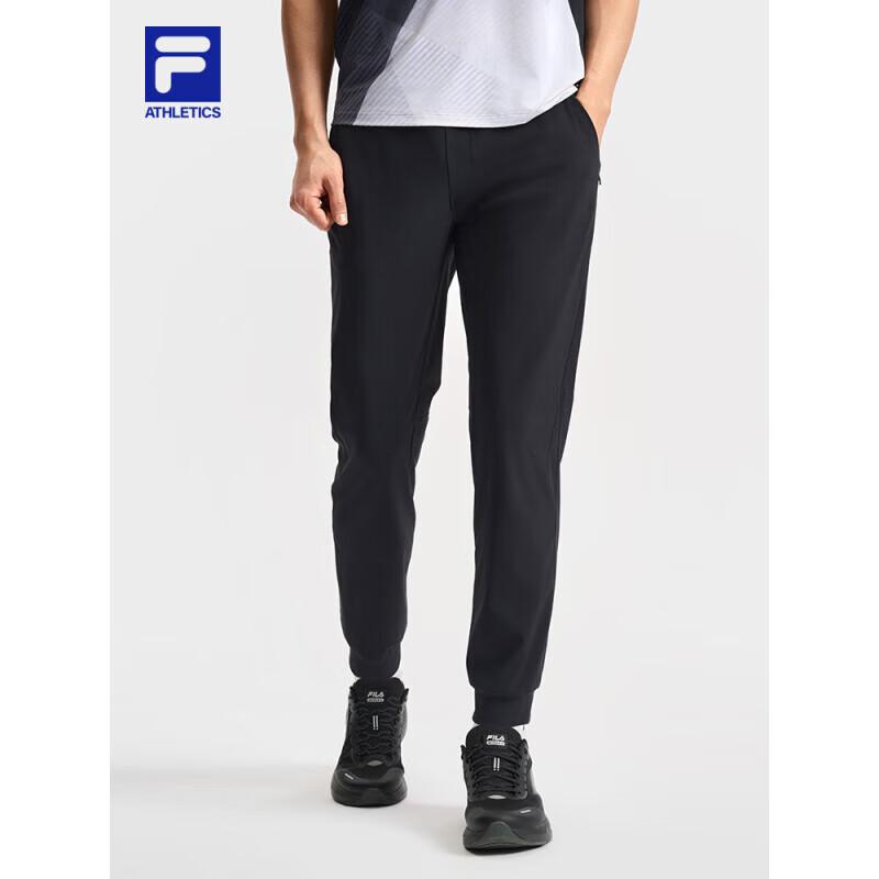 FILA Men s Cool Quick-Drying Cuffed Knit Track Pants L