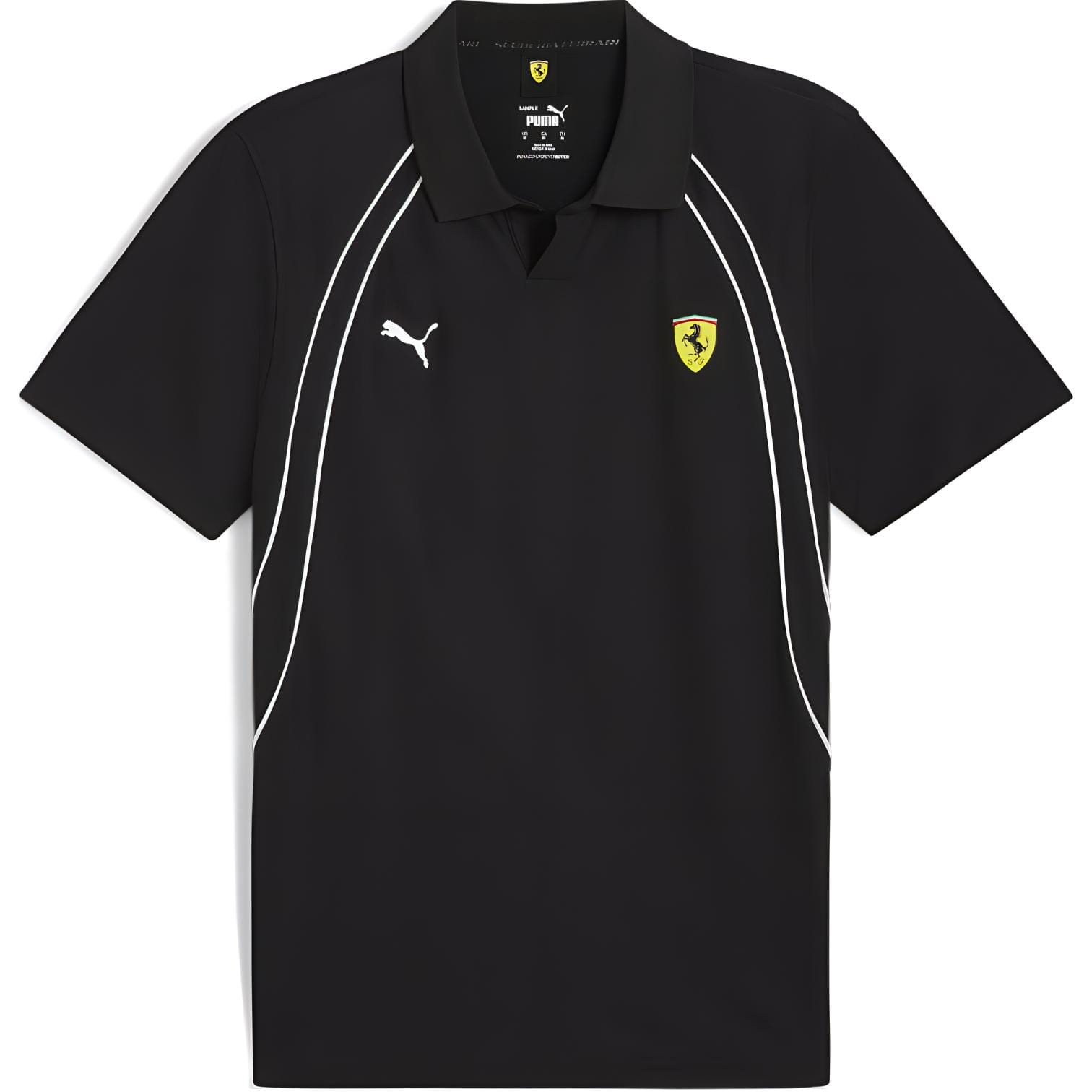 PUMA FERRARI Polo Shirt Men`s Black