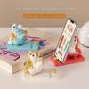 2026 Year of the Horse Zodiac Figurine: Mascot Phone Holder & Desktop Ornament for New Year or Annual Meeting Gifts.