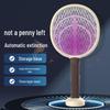 Rechargeable 2-in-1 Telescopic Mosquito Swatter & Purple Light Killer Lamp